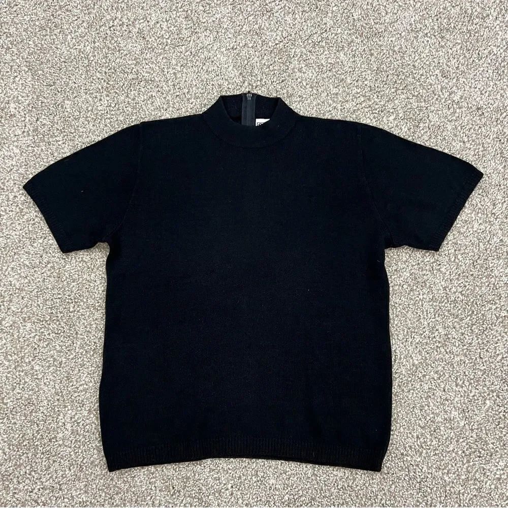Vintage San RemoโMock Neck Knit Sweater Women'sโM
